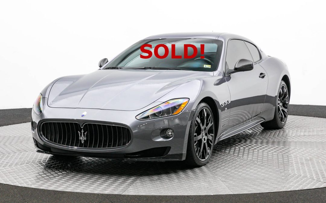 2011 Maserati Gran Turismo S MC Sportline SOLD