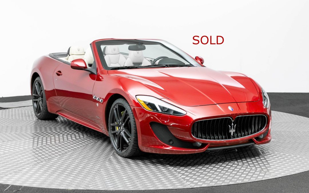 2014 Maserati GT SOLD